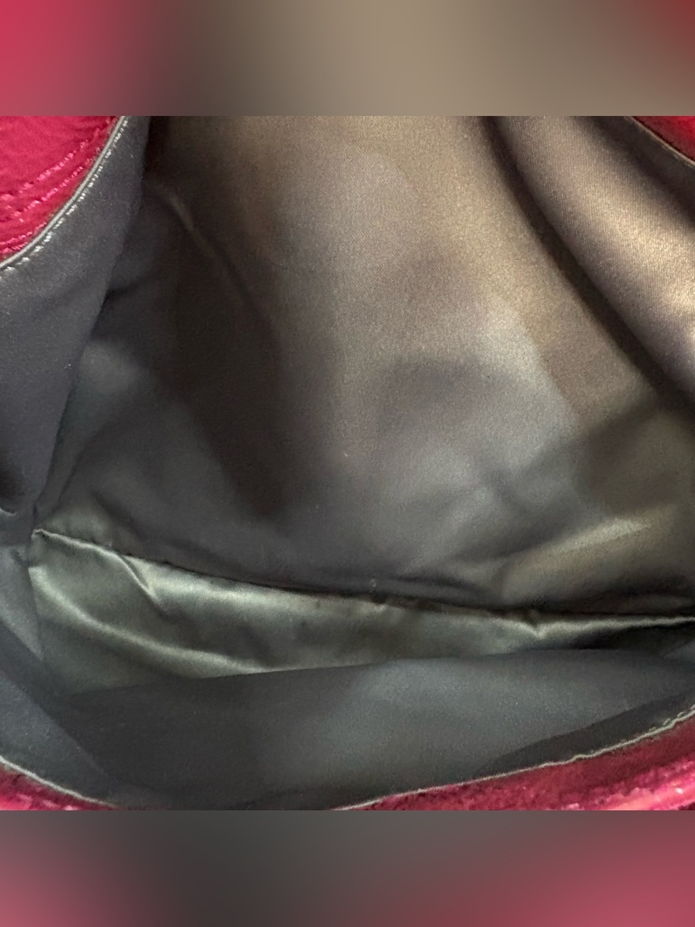 Y2K Coach Fuchsia Patent Leather Diaper Bag Detachable Long Strap & Changing Pad - Picture 14 of 16